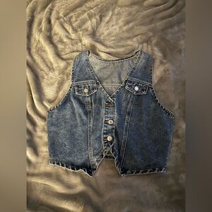 Jean (denim) vest